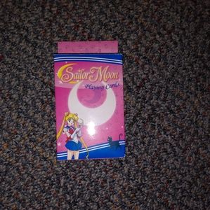 Sailor moon playing cards